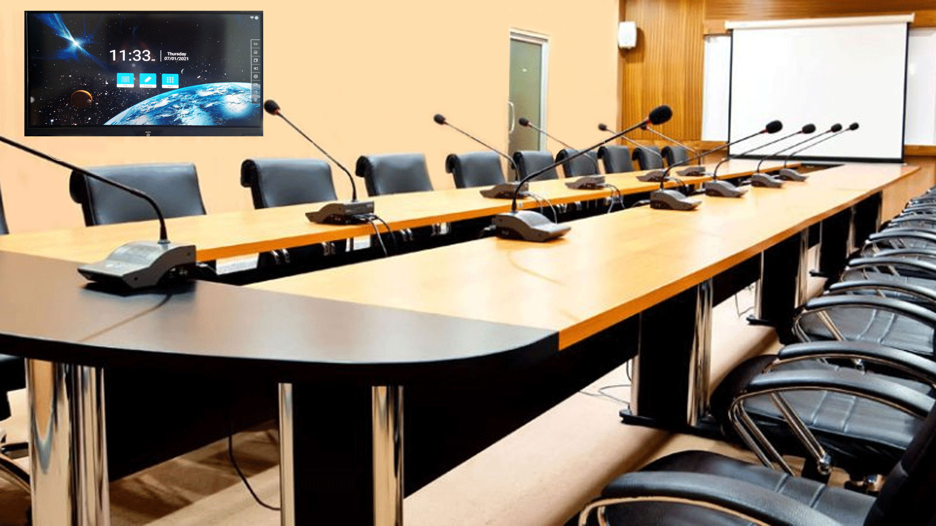 thiết bị hội thảo đầy đủ