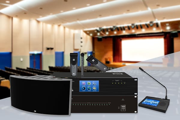 thiết bị hội thảo đầy đủ.