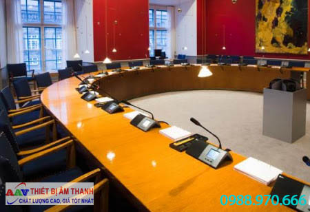Giải pháp lắp đặt thiết bị âm thanh hội thảo, hội nghị