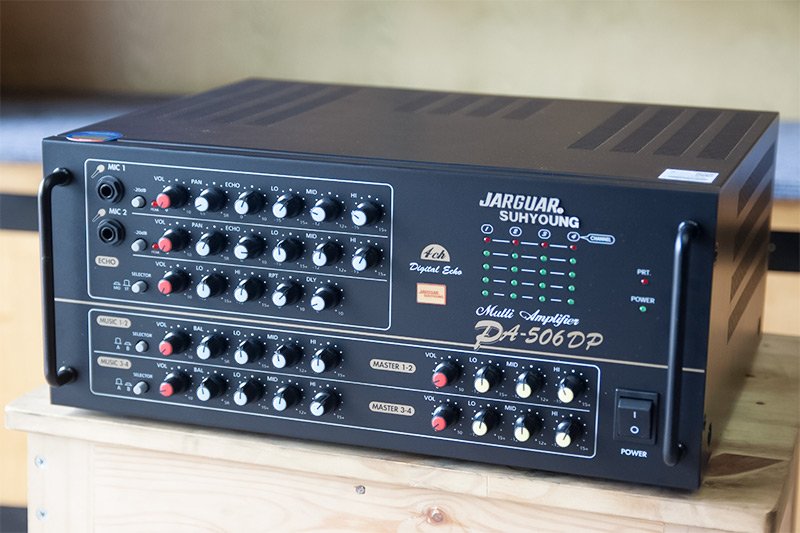 Cách phối ghép cục đẩy công suất với amply và vang số hiệu quả