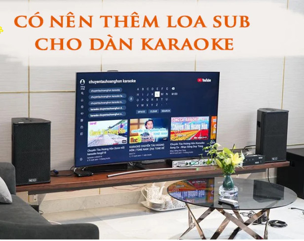 Có Nên Sử Dụng Loa Sub Cho Dàn Karaoke?