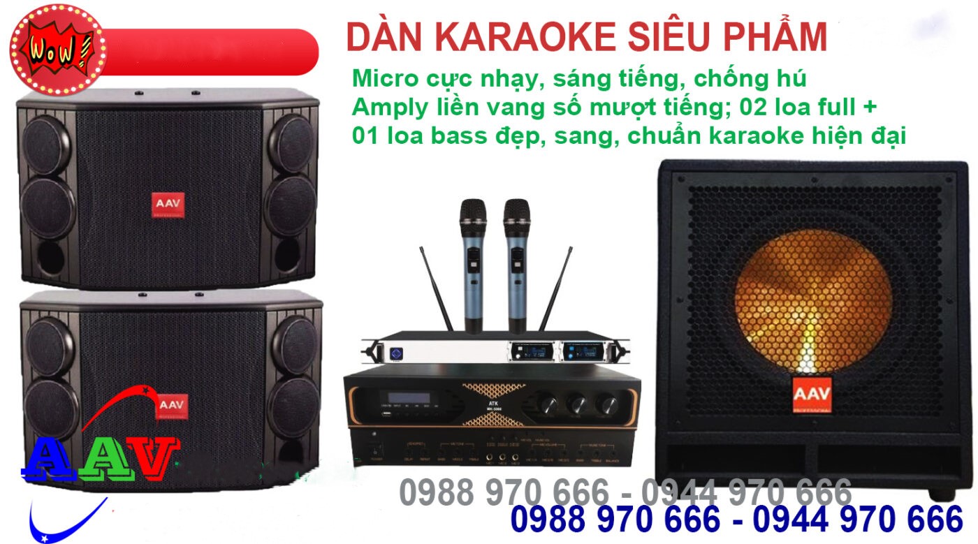 Bộ dàn karaoke gia đình