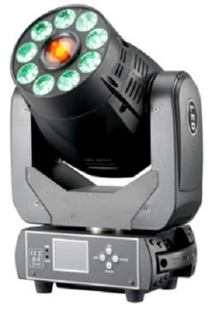 MOVING HEAD LIGHT 75W SPOT + 9X12W WASH 6IN1