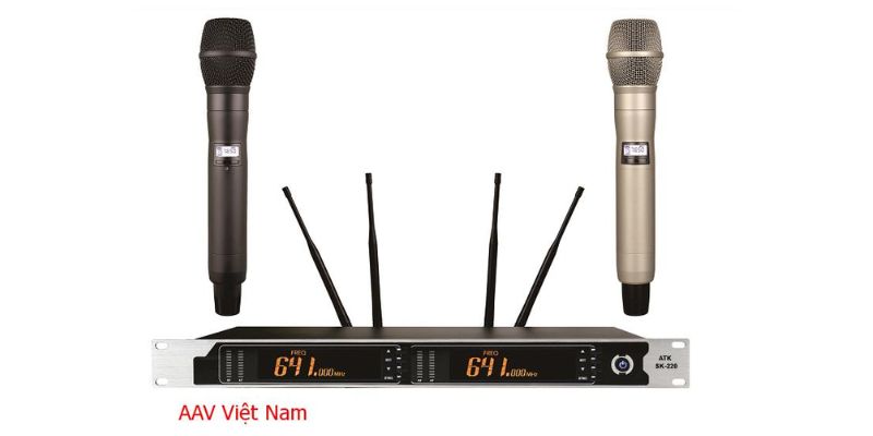 micro không dây bị hú rít