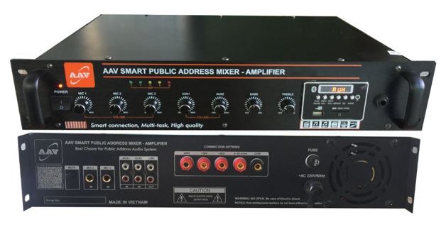 Tăng âm truyền thanh 400W tốt nhất AAV VA-400