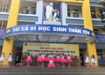 Lắp đặt hệ thống âm thanh hội trường tại Trường tiểu học Đặng Trần Côn