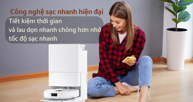 Robot hút bụi lau nhà Roborock Q Revo